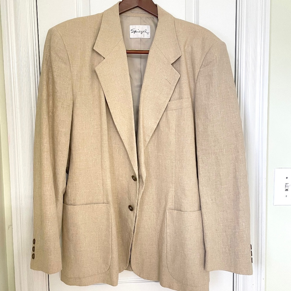 Speigel - Tan Linen Sport Coat